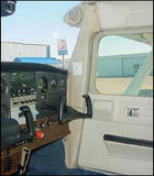 Cessna 152 Post Covers (no flap gauge slot) (1978-86) 26-13-80A. Replaces OEM parts: 0413484, 0415013. Manufactured by Texas Aeroplastics.