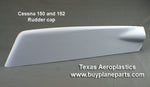 Cessna 150, 152 Rudder Cap (1975-85) 26-15-80A. Replaces OEM part: 0430011-2. Manufactured by Texas Aeroplastics.