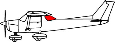 Cessna 150, 152 Rear Windshield: 26-360-18C. LP Aero Plastics