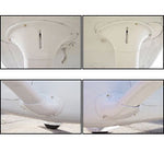 Cessna 182 Strut Fairings (All models up thru 1986) 31-01-80A. Replaces OEM parts: 0723605, 0723612. Manufactured by Texas Aeroplastics.