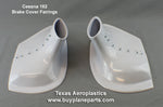 Cessna 182 Brake Cover Fairings (1975-1978) 31-08-80A. Replaces OEM part: 0741641. Manufactured by Texas Aeroplastics.