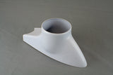 Piper vertical fin cap 60-28-80A. Replaces OEM part: 65345-03. Manufactured by Texas Aeroplastics.