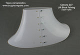 Cessna 337 SkyMaster Strut Fairing (1966 thru 1972) (Set of four), 33 - 06 - 80A, 1412251 - 3, 1412251 - 4, 14121001 - 5, 14121001 - 6 - Texas Aeroplastics